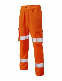 Leo Yelland Lightweight Cargo Trouser Orange - Long leg